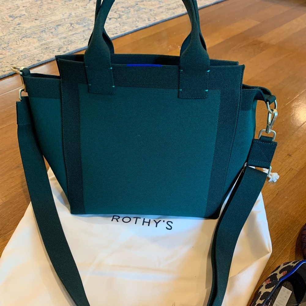 Rothys The Handbag - Dark Juniper